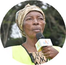 Mama NGA LEMA, Habitante d’Endinding 